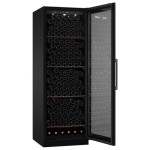 ワインキャビネット - WineStore 215 フルグラス ブラック